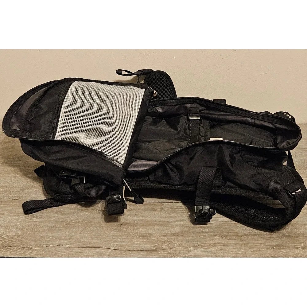 Kriega R20 Motorcycle Backpack Black Quadloc-lite Harness 20L